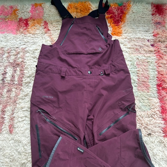 Volcom snow bibs - Picture 1 of 5